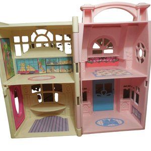 Sweet Street Doll House - Fisher Price Beauty Salon/ Pet Shop--Pretend Play